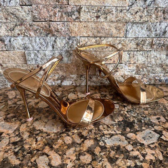 GIANVITO ROSSI
Leather Spice Sandals 95 - Picture 5 of 12
